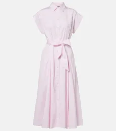 Cotton poplin shirt dress Cotton poplin shirt dress