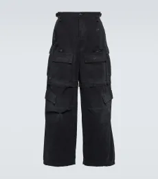 Cotton twill cargo pants Cotton twill cargo pants