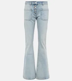 Courrèges Jean bootcut à taille basse Courrèges Jean bootcut à taille basse