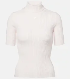 Courrèges Top acanalado Reedition Courrèges Top acanalado Reedition