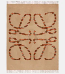 Couverture Anagram en laine et cachemire Couverture Anagram en laine et cachemire