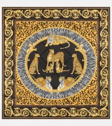 Couverture Wild Cats en satin de coton Couverture Wild Cats en satin de coton
