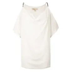 Cowl Shoulder Embellished Strap Top Cowl Shoulder Embellished Strap Top