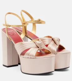 Crasher satin platform sandals Crasher satin platform sandals