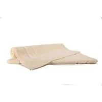 Cream Bath Mats 1000 GSM Cotton Size - 2 Stripes