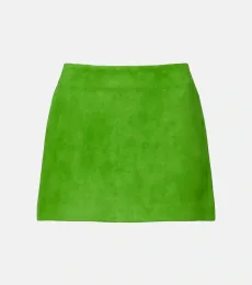 Crest suede miniskirt Crest suede miniskirt