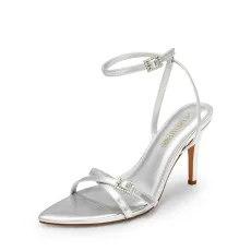 Criss Cross Strap Stiletto Heel Sandals Criss Cross Strap Stiletto Heel Sandals