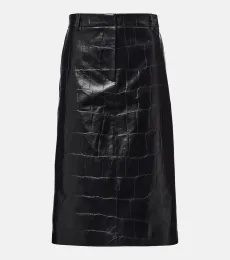 Croco pencil skirt Croco pencil skirt