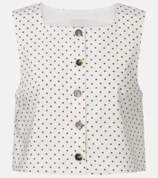 Crop top Rio con lunares