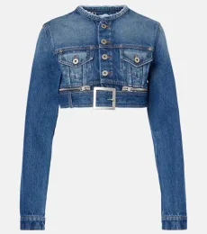 Cropped denim jacket Cropped denim jacket