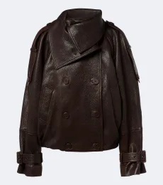 Cropped leather jacket Cropped leather jacket