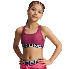 Crossback Girls Sports Bra Fuchsia Dusk / White YMD (54 - 59 in) - Red Crossback Girls Sports Bra Fuchsia Dusk / White YMD (54 - 59 in) - Red