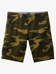 Crucial Battle - Men Brown Cargo Shorts Crucial Battle - Men Brown Cargo Shorts