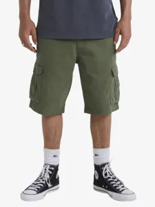 Crucial Battle - Men Green Cargo Shorts Crucial Battle - Men Green Cargo Shorts