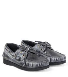 Cruise distressed leather boat shoes Cruise distressed leather boat shoes