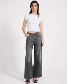 Cruisers Mid Waist Bootcut Flare Denim Jeans Denim Jeans - Cruisers Charcoal Grey Size 24 One Teaspoon Cruisers Mid Waist Bootcut Flare Denim Jeans Denim Jeans - Cruisers Charcoal Grey Size 24 One Teaspoon