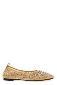 Crystal ballet flats - Beige