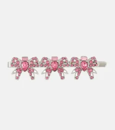 Crystal-embellished barrette