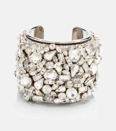 Crystal-embellished cuff bracelet Crystal-embellished cuff bracelet