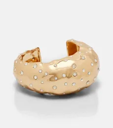 Crystal-embellished cuff bracelet Crystal-embellished cuff bracelet