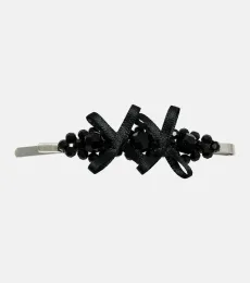 Crystal-embellished hair clip