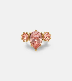 Crystal-embellished ring Crystal-embellished ring