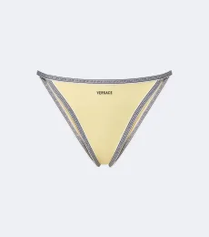Culotte de bikini à broderies Greca Culotte de bikini à broderies Greca