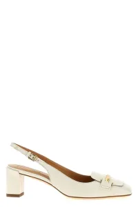 Cuoio T slingback - White