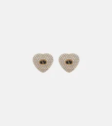 Cuore XS embellished stud earrings Cuore XS embellished stud earrings