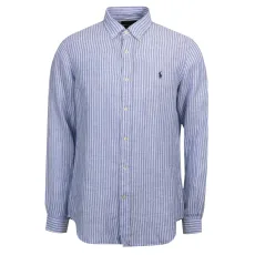Custom Fit Button Down Linen Shirt