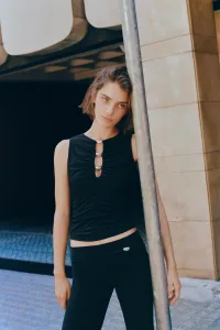 Cut-Out Embellished Top Cut-Out Embellished Top