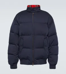 Cut-Up Harrington twill down jacket Cut-Up Harrington twill down jacket