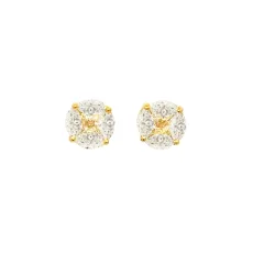 Cute Silver Earrings 6.3 mm