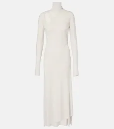 Cutout jersey midi dress Cutout jersey midi dress