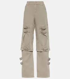 Cutout mid-rise boyfriend jeans Cutout mid-rise boyfriend jeans