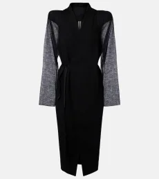 Cyclops wool wrap coat