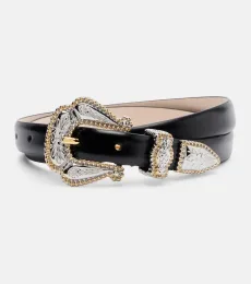 DÃhanche Santo leather belt DÃhanche Santo leather belt