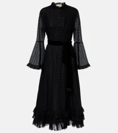 Daisy Sangallo belted cotton shirt dress Daisy Sangallo belted cotton shirt dress