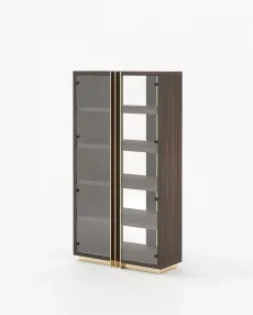 DARC Bookcase & Shelving Smoked Eucalyptus Veneer Matte DARC Bookcase & Shelving Smoked Eucalyptus Veneer Matte