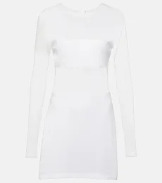 Dash Dash semi-sheer mesh minidress Dash Dash semi-sheer mesh minidress