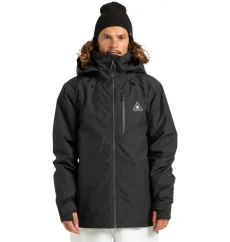 DC Shoes Basis 30K- Technical Snow Jacket Unisex - Unisex Black Technical Snow Jacket