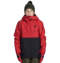 DC Shoes Basis - Boys 8-16 Red Snow Jacket