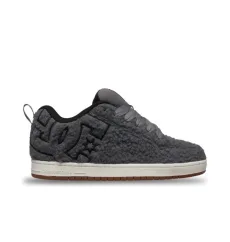 DC Shoes Court Graffik - Unisex Grey Leather Shoes DC Shoes Court Graffik - Unisex Grey Leather Shoes
