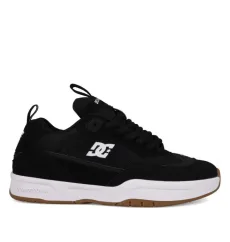 DC Shoes JS2 - Leather Shoes for Men - Men Black Leather Shoes DC Shoes JS2 - Leather Shoes for Men - Men Black Leather Shoes