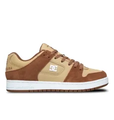 DC Shoes Manteca Se - Men Beige Leather Shoes DC Shoes Manteca Se - Men Beige Leather Shoes