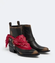Debbie leather cowboy boots Debbie leather cowboy boots