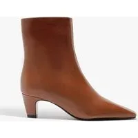 Dellia Casual Leather Bootie Dellia Casual Leather Bootie