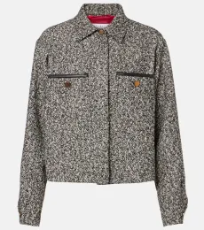 Demien wool-blend tweed jacket Demien wool-blend tweed jacket