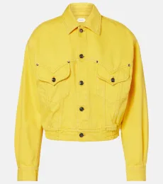 Denim blouson jacket Denim blouson jacket