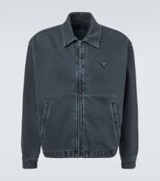 Denim blouson jacket Denim blouson jacket